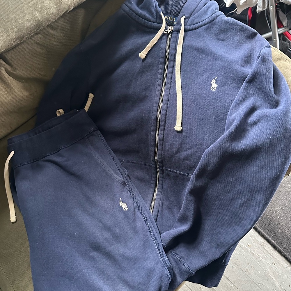 Polo Ralph Lauren Navy Blue Sweatsuit